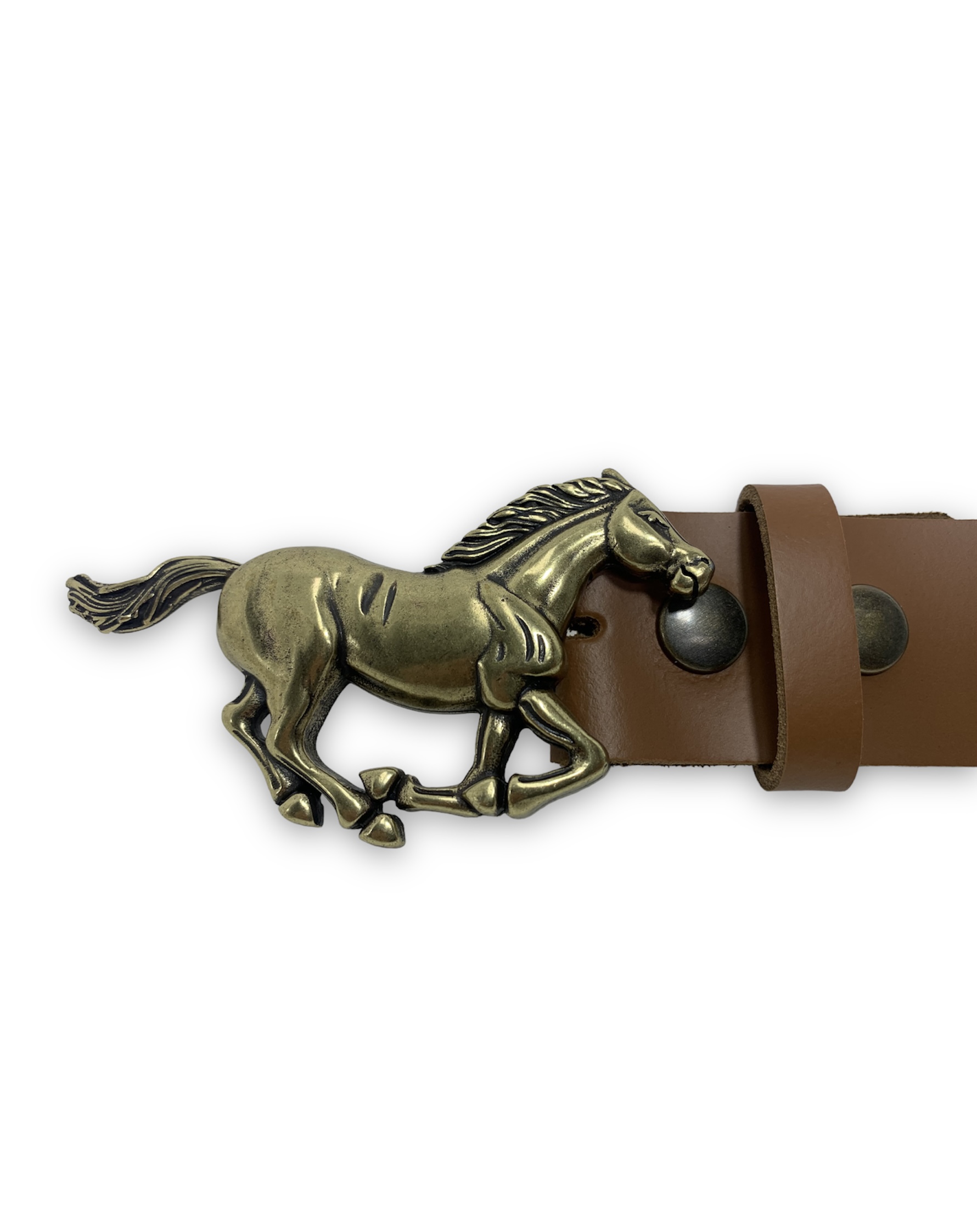 Cinturón hebilla caballos - IBAGS BELTS